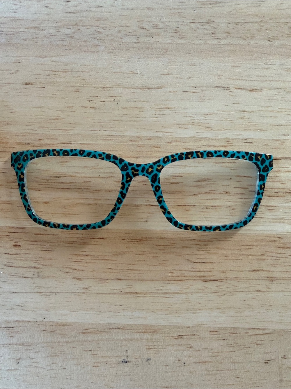 Pair Eyewear Teal Leopard Larkin Topper